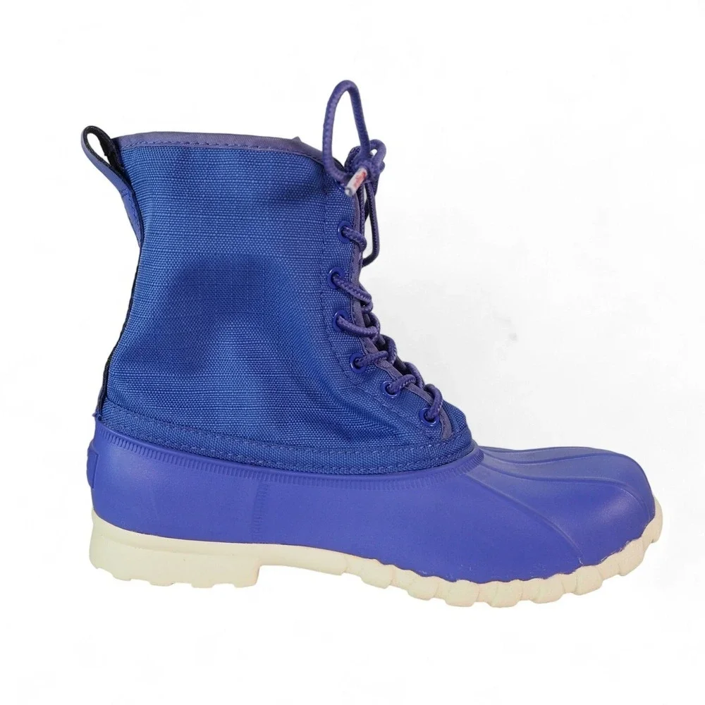 Native The Jimmy Citylite Rain Ankle Duck‎ Boots Purple Women's 7